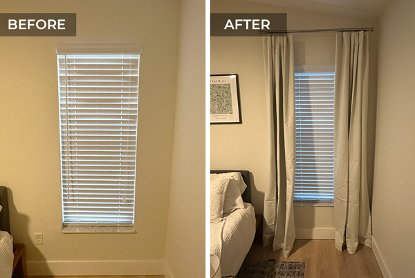 Curtain Rod Installation in Clermont FL